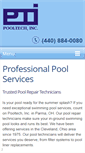 Mobile Screenshot of pooltechohio.com